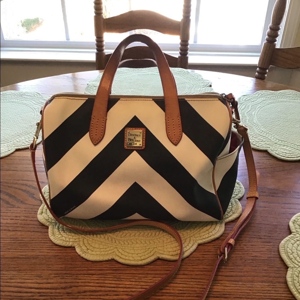 Downey Bourke Olivia Chevron bag
